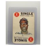 Hank Aaron 1968 Topps Game