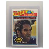 O.J. Simpson 1977 Topps
