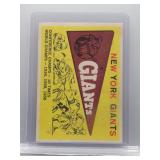 Giants 1959 Topps