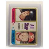 C. Fisk / J. Bench 1974 Topps Catchers