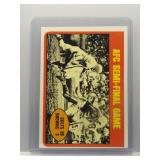 1972 Topps AFC Semi-Finals Colts vs. Browns