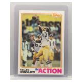 Kellen Winslow 1982 Topps In Action