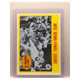 1972 Topps NFC Semi-Finals 49ers vs. Redskins