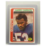 Harry Carson 1978 Topps