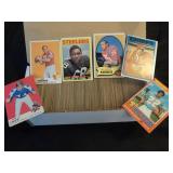 Vintage Football Card Lot 500 Count Box