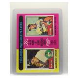 E. Howard / S. Koufax 1975 Topps '63 MVPs
