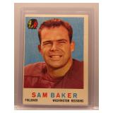 Sam Baker 1959 Topps