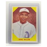Bing Miller 1960 Fleer