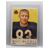 Bill McColl 1959 Topps