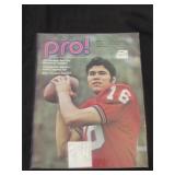 Chicago Bears vs New Orleans Saints 1971 Program