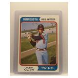 Tony Oliva 1974 Topps