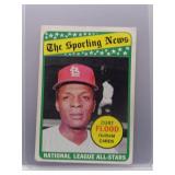 Curt Flood 1969 Topps All-Star