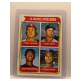 1974 Topps Rookie Infielders Frank White