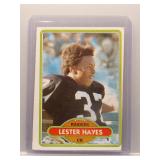 Lester Hayes 1980 Topps