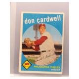 Don Cardwell 1959 Topps