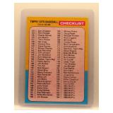 1975 Topps Baseball Checklist 133-264