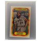 Dave Parker 1977 Kelloggs