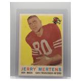 Jerry Mertens 1959 Topps