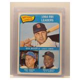 K. Boyer / R. Santo / W. Mays 1965 Topps RBI...