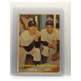 Mantle & Berra 1957 Topps