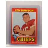 Len Dawson 1971 Topps