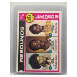 A. Gilmore / G. McGinnis 1974 Topps Rebound...