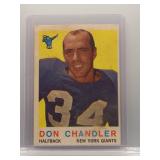 Don Chandler 1959 Topps