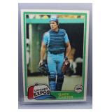 1981 Topps Gary Carter