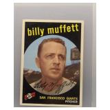 Billy Muffett 1959 Topps