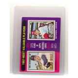 C. Yastrzemski / O. Cepeda 1975 Topps Mini