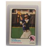 Hank Aaron 1973 Topps