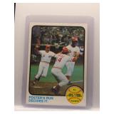 1973 Topps Playoffs Red's Stats