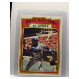 Billy Williams 1972 Topps In Action