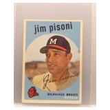 Jim Pisoni 1959 Topps