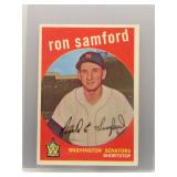 Ron Samford 1959 Topps
