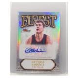 Arvydas Sabnis 2025 Topps Finest Autographs