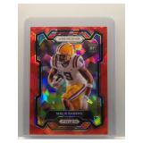 Malik Nabers 2024 Prizm DP Red Ice Rookie