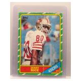 Jerry Rice 1986 Topps