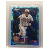 Kyle Farmer 2023 Topps Chrome aqua lava lamp ref.