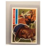 Hank Aaron 1956 Topps 1999 reprint