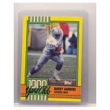 Barry Sanders 1990 Topps 1000 Yard Club