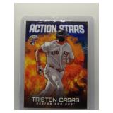 Triston Casas 2023 Topps Chrome Action Stars