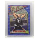 Tim Duncan 1997 Topps New School