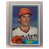 Nolan Ryan 1981 Topps