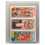 1980 Topps NBA Tri-Card Moses Malone
