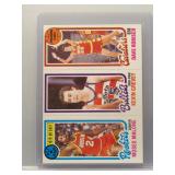 1980 Topps NBA Tri-Card Moses Malone
