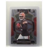 Shedeur Sanders 2025 Select Concourse rookie