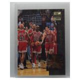 Chicago Bulls 1996 Topps SC 1995-96 Season