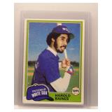 Harold Baines 1981 Topps Rookie