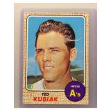 Ted Kubiak 1968 Topps